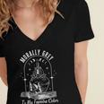 Morally Grey Book Lover Morally Grey Is My Favorite Color Women's Jersey Short Sleeve Deep V-Neck Tshirt Morally Grey Book Lover Morally Grey Is My Favorite Color Women's Jersey Short Sleeve Deep V-Neck Tshirt