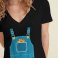 Mouse Halloween Costume Book Cookie Teacher Student Women's Jersey Short Sleeve Deep V-Neck Tshirt