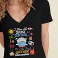 I Have No Cruise Control-It’s Like They Just Book Themselves Women's Jersey Short Sleeve Deep V-Neck Tshirt I Have No Cruise Control-It’s Like They Just Book Themselves Women's Jersey Short Sleeve Deep V-Neck Tshirt