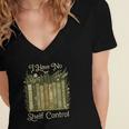 I Have No Shelf Control Vintage Botanical Books Graphic Women's Jersey Short Sleeve Deep V-Neck Tshirt I Have No Shelf Control Vintage Botanical Books Graphic Women's Jersey Short Sleeve Deep V-Neck Tshirt
