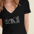 There Is No Such Thing As Too Many Books Women's Jersey Short Sleeve Deep V-Neck Tshirt