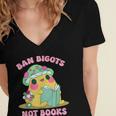Do Not Forbid Fanatics Books Funny Mushroom Books Reading Women's Jersey Short Sleeve Deep V-Neck Tshirt Do Not Forbid Fanatics Books Funny Mushroom Books Reading Women's Jersey Short Sleeve Deep V-Neck Tshirt