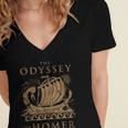 Odisea Soulz Iliad Odyssey Homer Ancient Greek History Book Odyssey Small Women's Jersey Short Sleeve Deep V-Neck Tshirt Odisea Soulz Iliad Odyssey Homer Ancient Greek History Book Odyssey Small Women's Jersey Short Sleeve Deep V-Neck Tshirt