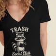 Raccoon Bookworm Readers Library Smut Reader Spicy Book Romance Rash Reader Social Club Women's Jersey Short Sleeve Deep V-Neck Tshirt Raccoon Bookworm Readers Library Smut Reader Spicy Book Romance Rash Reader Social Club Women's Jersey Short Sleeve Deep V-Neck Tshirt