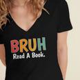 Read A Book Bruh English Teacher Reading Read A Book Women's Jersey Short Sleeve Deep V-Neck Tshirt Read A Book Bruh English Teacher Reading Read A Book Women's Jersey Short Sleeve Deep V-Neck Tshirt