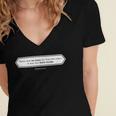 Must Read Book Quote Dubliners James Joyce Women's Jersey Short Sleeve Deep V-Neck Tshirt