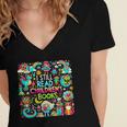 I Still Read Childrens Books Reading Lover Bookworm Women's Jersey Short Sleeve Deep V-Neck Tshirt