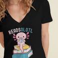 Reads Alotl Shirt Kids Readsolotl Read Axolotl Shirt Books Women's Jersey Short Sleeve Deep V-Neck Tshirt Reads Alotl Shirt Kids Readsolotl Read Axolotl Shirt Books Women's Jersey Short Sleeve Deep V-Neck Tshirt