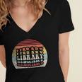 Retro Vintage Bookworm Library Shirt Book Lover Women's Jersey Short Sleeve Deep V-Neck Tshirt Retro Vintage Bookworm Library Shirt Book Lover Women's Jersey Short Sleeve Deep V-Neck Tshirt