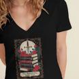 Romantasy Book Club Tarot Card Women's Jersey Short Sleeve Deep V-Neck Tshirt Romantasy Book Club Tarot Card Women's Jersey Short Sleeve Deep V-Neck Tshirt