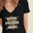 Sarcastic For Deep Thinkers Introverts Groovy Women's Jersey Short Sleeve Deep V-Neck Tshirt Sarcastic For Deep Thinkers Introverts Groovy Women's Jersey Short Sleeve Deep V-Neck Tshirt