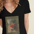 The Secret Garden Book Cover Women's Jersey Short Sleeve Deep V-Neck Tshirt The Secret Garden Book Cover Women's Jersey Short Sleeve Deep V-Neck Tshirt
