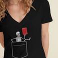 Skeleton Books Read Book Reading Librarian Across America Women's Jersey Short Sleeve Deep V-Neck Tshirt Skeleton Books Read Book Reading Librarian Across America Women's Jersey Short Sleeve Deep V-Neck Tshirt
