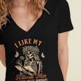 Smut Reader Spicy Book Dark Romance I Like My Fictional Men Women's Jersey Short Sleeve Deep V-Neck Tshirt Smut Reader Spicy Book Dark Romance I Like My Fictional Men Women's Jersey Short Sleeve Deep V-Neck Tshirt