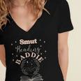 Smut Reading Baddie Smutty Book Lover Merch Women Romance Women's Jersey Short Sleeve Deep V-Neck Tshirt Smut Reading Baddie Smutty Book Lover Merch Women Romance Women's Jersey Short Sleeve Deep V-Neck Tshirt