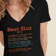 Smut Slut Sayings Definition Sarcastic Book Lover Women's Jersey Short Sleeve Deep V-Neck Tshirt Smut Slut Sayings Definition Sarcastic Book Lover Women's Jersey Short Sleeve Deep V-Neck Tshirt