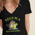 Tequila Mockingbird For Book Lovers And Writers Women's Jersey Short Sleeve Deep V-Neck Tshirt Tequila Mockingbird For Book Lovers And Writers Women's Jersey Short Sleeve Deep V-Neck Tshirt