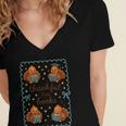 Thankful For Books Turkey Reading Book Lovers Fall Teacher Women's Jersey Short Sleeve Deep V-Neck Tshirt Thankful For Books Turkey Reading Book Lovers Fall Teacher Women's Jersey Short Sleeve Deep V-Neck Tshirt