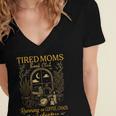 Tired Mom Club Bookish Things Booktrovert Book Lover Women's Jersey Short Sleeve Deep V-Neck Tshirt Tired Mom Club Bookish Things Booktrovert Book Lover Women's Jersey Short Sleeve Deep V-Neck Tshirt