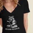 Trash Reader Book Reader Book Lover Book Reader Women's Jersey Short Sleeve Deep V-Neck Tshirt Trash Reader Book Reader Book Lover Book Reader Women's Jersey Short Sleeve Deep V-Neck Tshirt