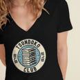 Tsundoku Club Book Lovers Bibliophile Booktok Reading Women's Jersey Short Sleeve Deep V-Neck Tshirt Tsundoku Club Book Lovers Bibliophile Booktok Reading Women's Jersey Short Sleeve Deep V-Neck Tshirt