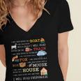 I Will Read Books On a Boat & Everywhere Reading Women's Jersey Short Sleeve Deep V-Neck Tshirt I Will Read Books On a Boat & Everywhere Reading Women's Jersey Short Sleeve Deep V-Neck Tshirt