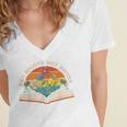Ban Bigots Not Books Women's Jersey Short Sleeve Deep V-Neck Tshirt Ban Bigots Not Books Women's Jersey Short Sleeve Deep V-Neck Tshirt
