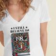 I Still Believe In 3982 Section Fairy Tale Book Lover Women's Jersey Short Sleeve Deep V-Neck Tshirt I Still Believe In 3982 Section Fairy Tale Book Lover Women's Jersey Short Sleeve Deep V-Neck Tshirt