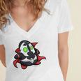 BODO Spawn Character Comic Book Shirt Premium Tri-Blend Women's Jersey Short Sleeve Deep V-Neck Tshirt