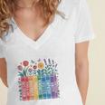 Book Flower Radicalized By Basic Decency Feminist Leftist Women's Jersey Short Sleeve Deep V-Neck Tshirt Book Flower Radicalized By Basic Decency Feminist Leftist Women's Jersey Short Sleeve Deep V-Neck Tshirt