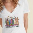 Book Lovers I Have No Shelf Control Women's Jersey Short Sleeve Deep V-Neck Tshirt Book Lovers I Have No Shelf Control Women's Jersey Short Sleeve Deep V-Neck Tshirt