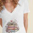 All Booked For Valentines Book Lover Romance Women's Jersey Short Sleeve Deep V-Neck Tshirt All Booked For Valentines Book Lover Romance Women's Jersey Short Sleeve Deep V-Neck Tshirt