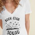 Books Club Squad Reading Book Lover Book Minimalist Team Tee Women's Jersey Short Sleeve Deep V-Neck Tshirt Books Club Squad Reading Book Lover Book Minimalist Team Tee Women's Jersey Short Sleeve Deep V-Neck Tshirt