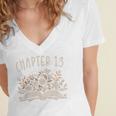 Chapter 13th Birthday Bookworm 13 Years Old For Book Lovers Women's Jersey Short Sleeve Deep V-Neck Tshirt Chapter 13th Birthday Bookworm 13 Years Old For Book Lovers Women's Jersey Short Sleeve Deep V-Neck Tshirt