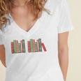 Christmas Book 67 If You Know You Know 67 Meme Teacher Women's Jersey Short Sleeve Deep V-Neck Tshirt Christmas Book 67 If You Know You Know 67 Meme Teacher Women's Jersey Short Sleeve Deep V-Neck Tshirt