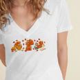 Cute Turkey Reading Book Librarian Bookworm Thanksgiving Men Women's Jersey Short Sleeve Deep V-Neck Tshirt Cute Turkey Reading Book Librarian Bookworm Thanksgiving Men Women's Jersey Short Sleeve Deep V-Neck Tshirt