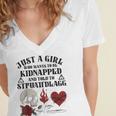 Dark Romance Smutt Book Merch Just A Good Girl STFUATTDLAGG Women's Jersey Short Sleeve Deep V-Neck Tshirt Dark Romance Smutt Book Merch Just A Good Girl STFUATTDLAGG Women's Jersey Short Sleeve Deep V-Neck Tshirt