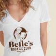 Disney Princess Belles Book Club Women's Jersey Short Sleeve Deep V-Neck Tshirt Disney Princess Belles Book Club Women's Jersey Short Sleeve Deep V-Neck Tshirt