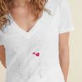 Easily Distracted By Cats And Books Cat & Book Lover Women's Jersey Short Sleeve Deep V-Neck Tshirt Easily Distracted By Cats And Books Cat & Book Lover Women's Jersey Short Sleeve Deep V-Neck Tshirt