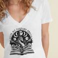 In My Fantasy Era Reading Fantasy Books Halloween Bookish Women's Jersey Short Sleeve Deep V-Neck Tshirt In My Fantasy Era Reading Fantasy Books Halloween Bookish Women's Jersey Short Sleeve Deep V-Neck Tshirt