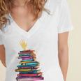 I'm OK Reading Books Library Bookworm Bookish Book Lover Women's Jersey Short Sleeve Deep V-Neck Tshirt I'm OK Reading Books Library Bookworm Bookish Book Lover Women's Jersey Short Sleeve Deep V-Neck Tshirt