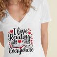 Its A Good Day To Read Book Across America Kids Women's Jersey Short Sleeve Deep V-Neck Tshirt
