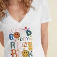 Its a Good Day To Read a Book Lovers Library Reading Women Women's Jersey Short Sleeve Deep V-Neck Tshirt Its a Good Day To Read a Book Lovers Library Reading Women Women's Jersey Short Sleeve Deep V-Neck Tshirt