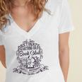 Jane Austen Obstinate Headstrong Girls Book Club Women's Jersey Short Sleeve Deep V-Neck Tshirt Jane Austen Obstinate Headstrong Girls Book Club Women's Jersey Short Sleeve Deep V-Neck Tshirt