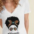 Librarian Teacher Messy Bun Life Book Library Back To School Women's Jersey Short Sleeve Deep V-Neck Tshirt Librarian Teacher Messy Bun Life Book Library Back To School Women's Jersey Short Sleeve Deep V-Neck Tshirt