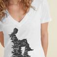 Men Pixel Art Geometric Book Human Drawing Graphic Men Women's Jersey Short Sleeve Deep V-Neck Tshirt