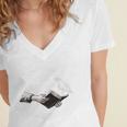 In My Morally Grey Book Club Era Adult Romance Novel Lover Women's Jersey Short Sleeve Deep V-Neck Tshirt