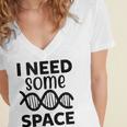 I Need Some Space Introvert Astronaut Science Women's Jersey Short Sleeve Deep V-Neck Tshirt I Need Some Space Introvert Astronaut Science Women's Jersey Short Sleeve Deep V-Neck Tshirt