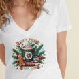 North Pole Book Club Books Reading Mug Gingerbread Women's Jersey Short Sleeve Deep V-Neck Tshirt North Pole Book Club Books Reading Mug Gingerbread Women's Jersey Short Sleeve Deep V-Neck Tshirt