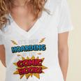 It Is Not Hoarding If It's Comic Books Collector Tee Premium Tri-Blend Women's Jersey Short Sleeve Deep V-Neck Tshirt It Is Not Hoarding If It's Comic Books Collector Tee Premium Tri-Blend Women's Jersey Short Sleeve Deep V-Neck Tshirt